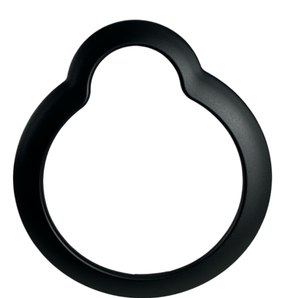 SPEEDOMETER TRIM RING, BLACK