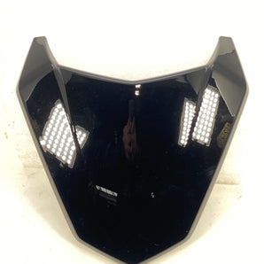 GLOSS BLACK, HANDLEBAR COVER PLATE (RATTLER 125/200i) - BODY