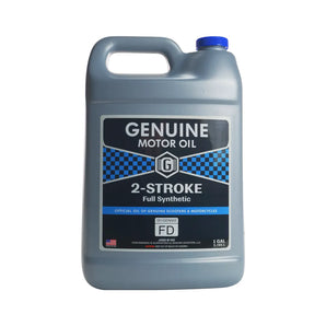 Genuine 2T Motor Oil (Gallon, Full Synthetic JASO FD)