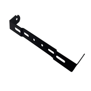 BRACKET - LICENSE PLATE MOUNT, BLACK