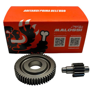 Malossi Secondary Gear Set (15x55); Vespa, Piaggio 4T 50cc F