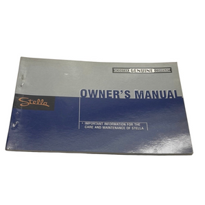 Stella Owner'S Manual