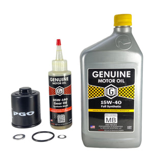 Oil Change Kit: Genuine Buddy 125, 150, 170i