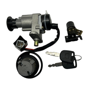 Lock and Ignition Set with Keys and Fuel Cap; CSC Pug