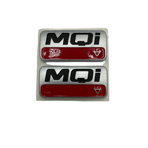 DECAL - MQi NAME BADGE, RED