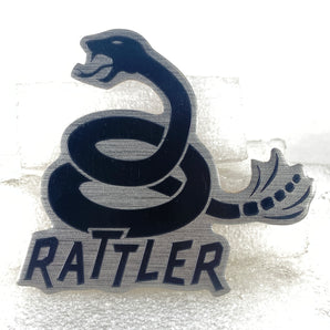 WINDSHIELD STICKER- RATTLER (<09)