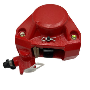 CALIPER - FRONT BRAKE, RED, 50CC