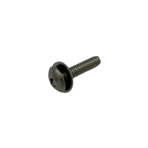 SCREW - M6, 25l, ROUNDHEAD WITH WASHER, SS