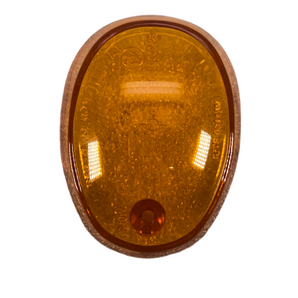 LENS - AMBER LENS, TURN SIGNAL COVER (BLACK CAT)