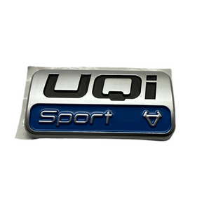 DECAL - UQi SPORT NAME BADGE