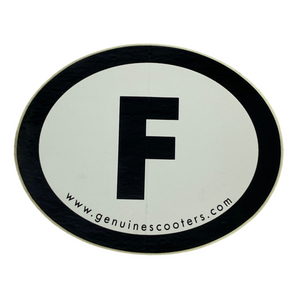 ST. TROPEZ "F" DECAL