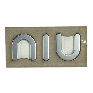 DECAL - NIU NAME BADGE, FRONT PANEL