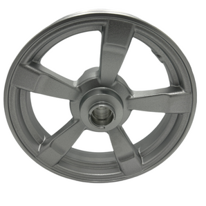 WHEEL - FRONT WHEEL, SILVER ALLOY, 10 INCH, RIM (KICK)