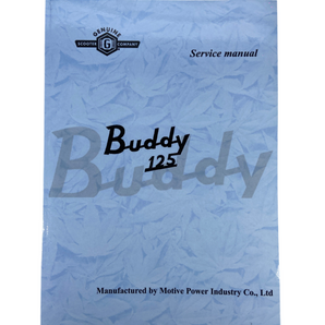 Service Manual, Buddy125