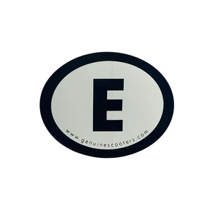 PAMPLONA "E" DECAL