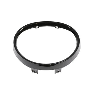 BEZEL - HEADLIGHT COVER, BLACK (KICK125i)